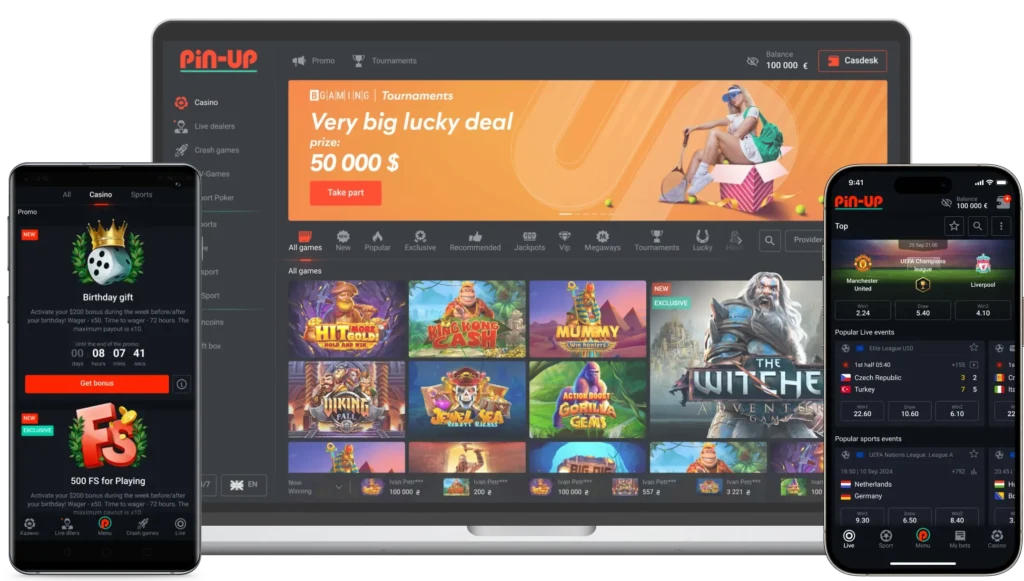 pin-up casino login